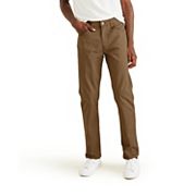 DOCKERS On-The-Go Straight Fit The Broken In Pants Mens Reddish NEW 6975 