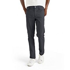 Dockers Men's Comfort Khaki Upgrade Relaxed Fit Pleat Pant, Black Metal,  33x30 : : Clothing, Shoes & Accessories