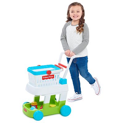 Fisher price shopping cart walker on sale