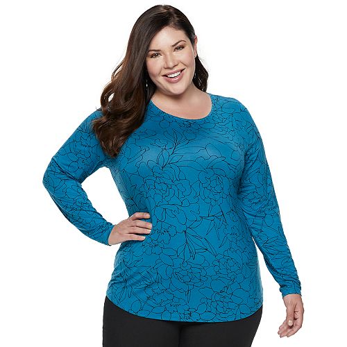 kohls apt 9 long sleeve shirt
