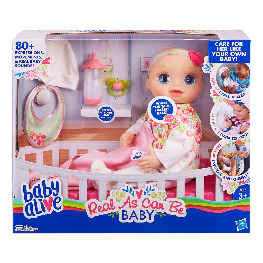 kohl's baby alive real as can be