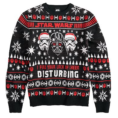 Men's Star Wars Dark Side Ugly Christmas Sweater