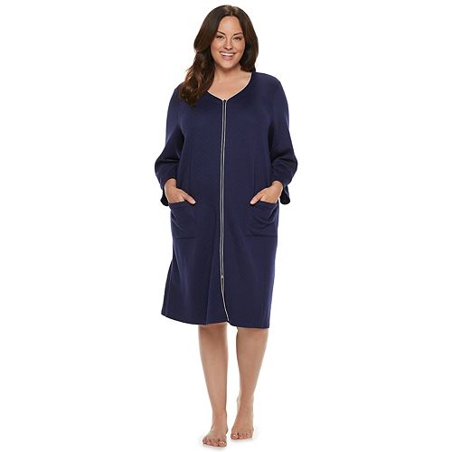 Plus Size Croft & Barrow® Quilted Duster Robe