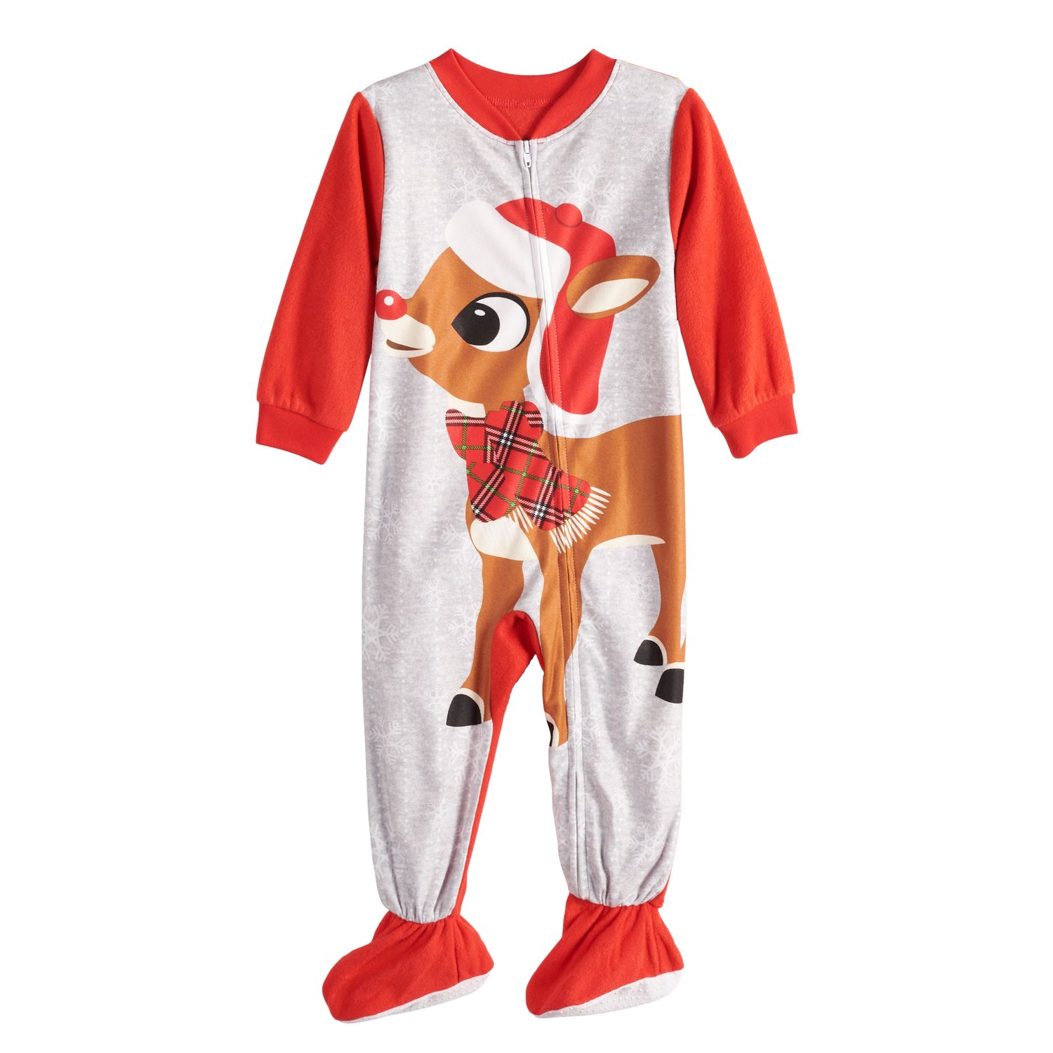 rudolph baby pajamas