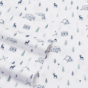 Eddie Bauer Outdoor Print Percale Sheet Set