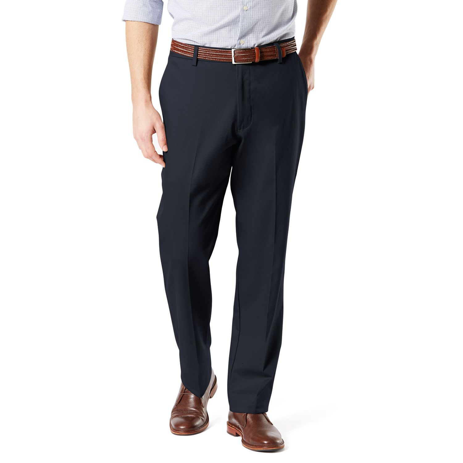 navy blue khaki pants mens