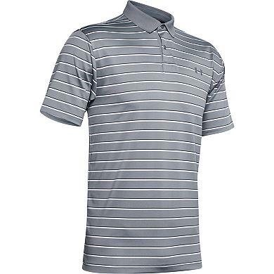Men's Under Armour Striped Performance 2.0 Golf Polo