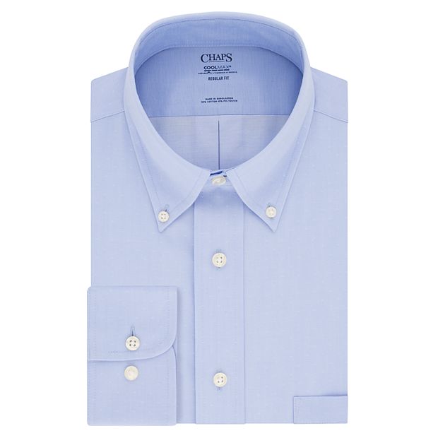 Men's Chaps Cool Max Regular-Fit Dress Shirt