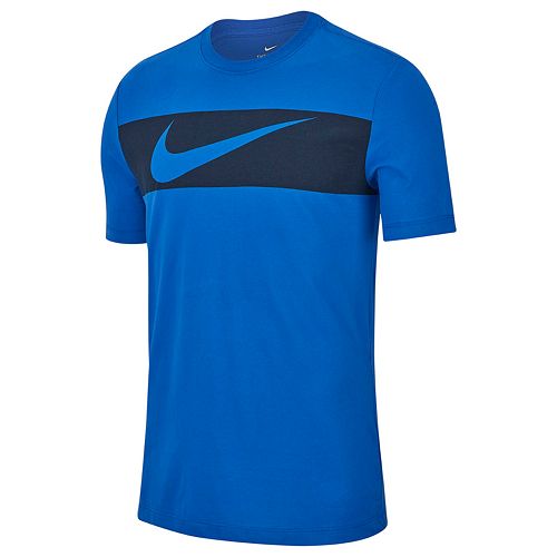 men's nike dri fit swoosh training tee