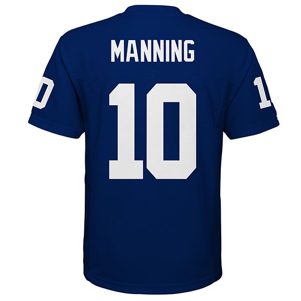 Men's Nike Eli Manning Red Ole Miss Rebels Football Name & Number