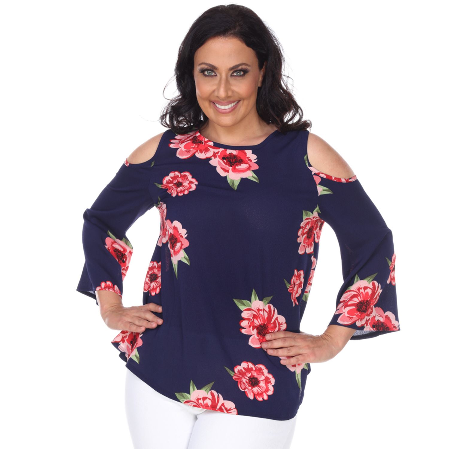 cold shoulder floral