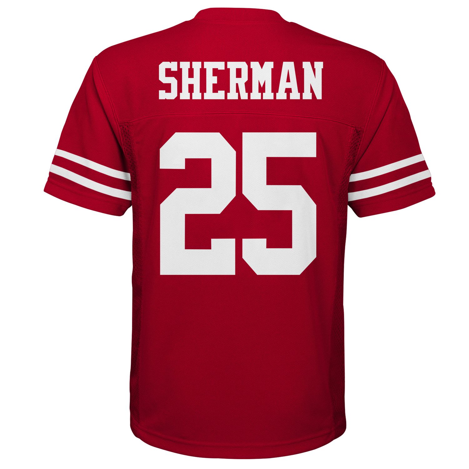 sherman niners jersey
