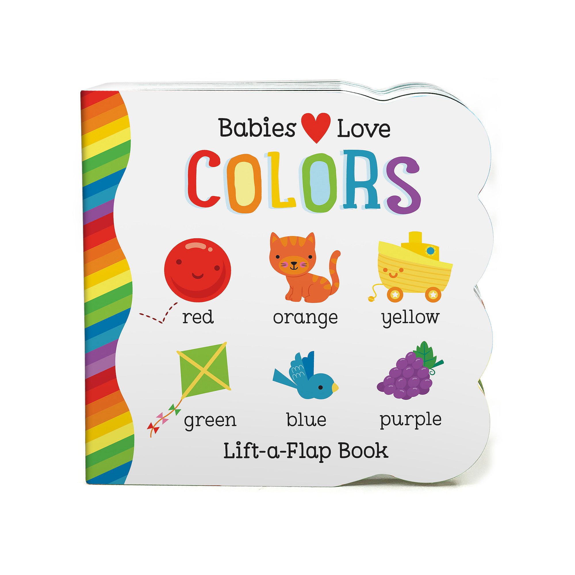 Cottage Door Press Lift-A-Flap Babies Love Colors Book, Multi