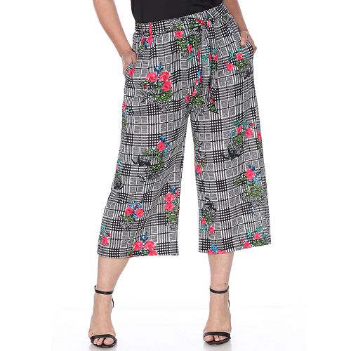 white gaucho pants