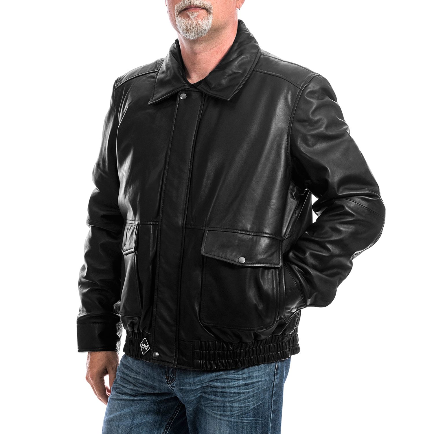 kohls mens leather jackets