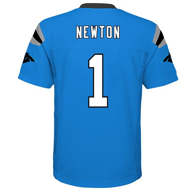 Cam Newton Carolina Panthers Jersey Youth Medium 10-12 Boys NFL Football  Silver