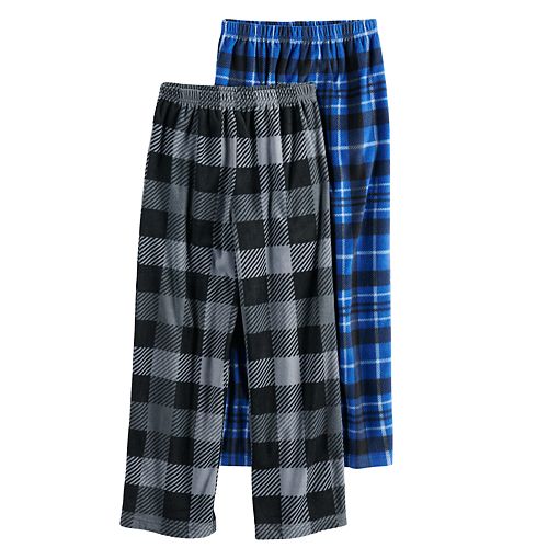 Boys 616 Cuddl Duds Fleece 2Pack Lounge Pants