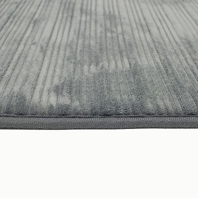 Mohawk® Home Hi-Low Stripe Memory Foam Bath Rug