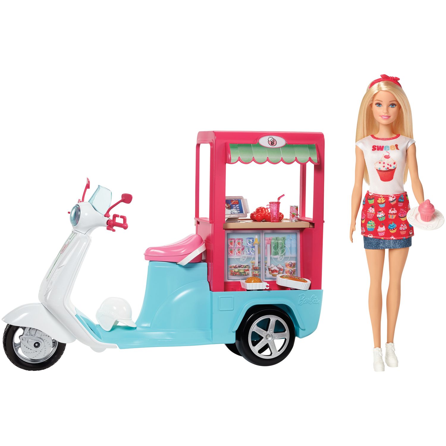 barbie doll set play