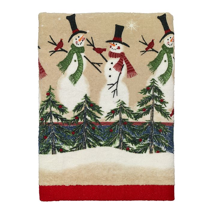 Avanti Snowman Bathroom Accessories Collection