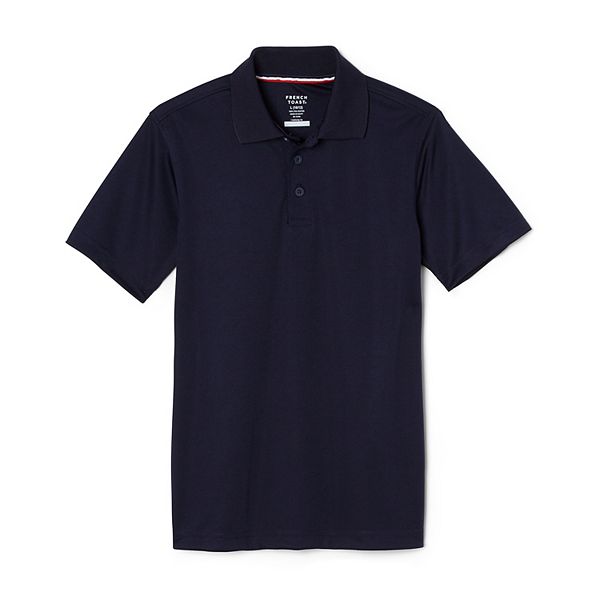 Boys 4-20 French Toast Performance Polo - Navy (6-7)
