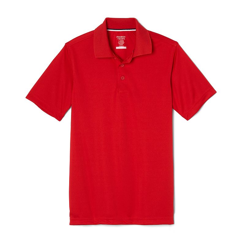 Boys 4-20 French Toast Performance Polo, Boys, Size: 4-5, Red