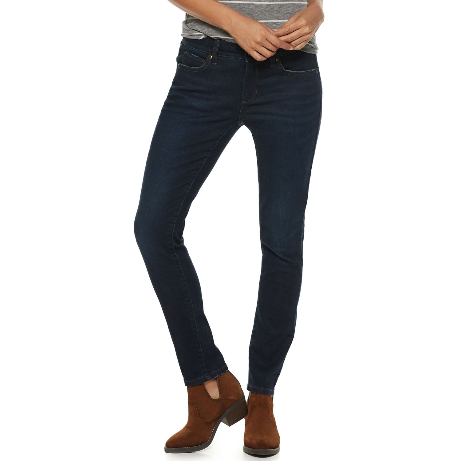 kohls colored skinny jeans