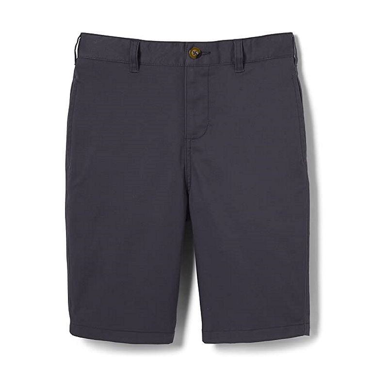Boys 4-20 French Toast Flat-Front Shorts, Boys, Size: 18, Light Grey