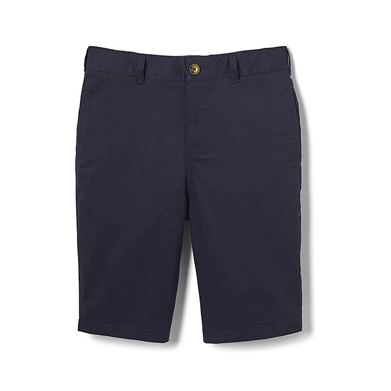 Boys 4-20 French Toast Flat-Front Shorts, Boys, Size: 10, Blue