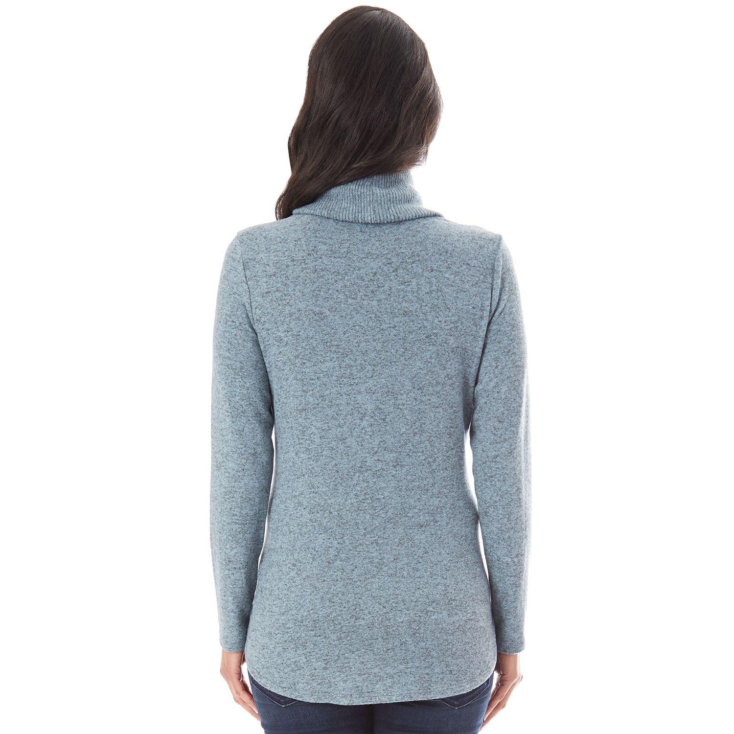 Pull Femme APT. 9 - Taille M - Gris Col Rond - Manches Longues En Polyester