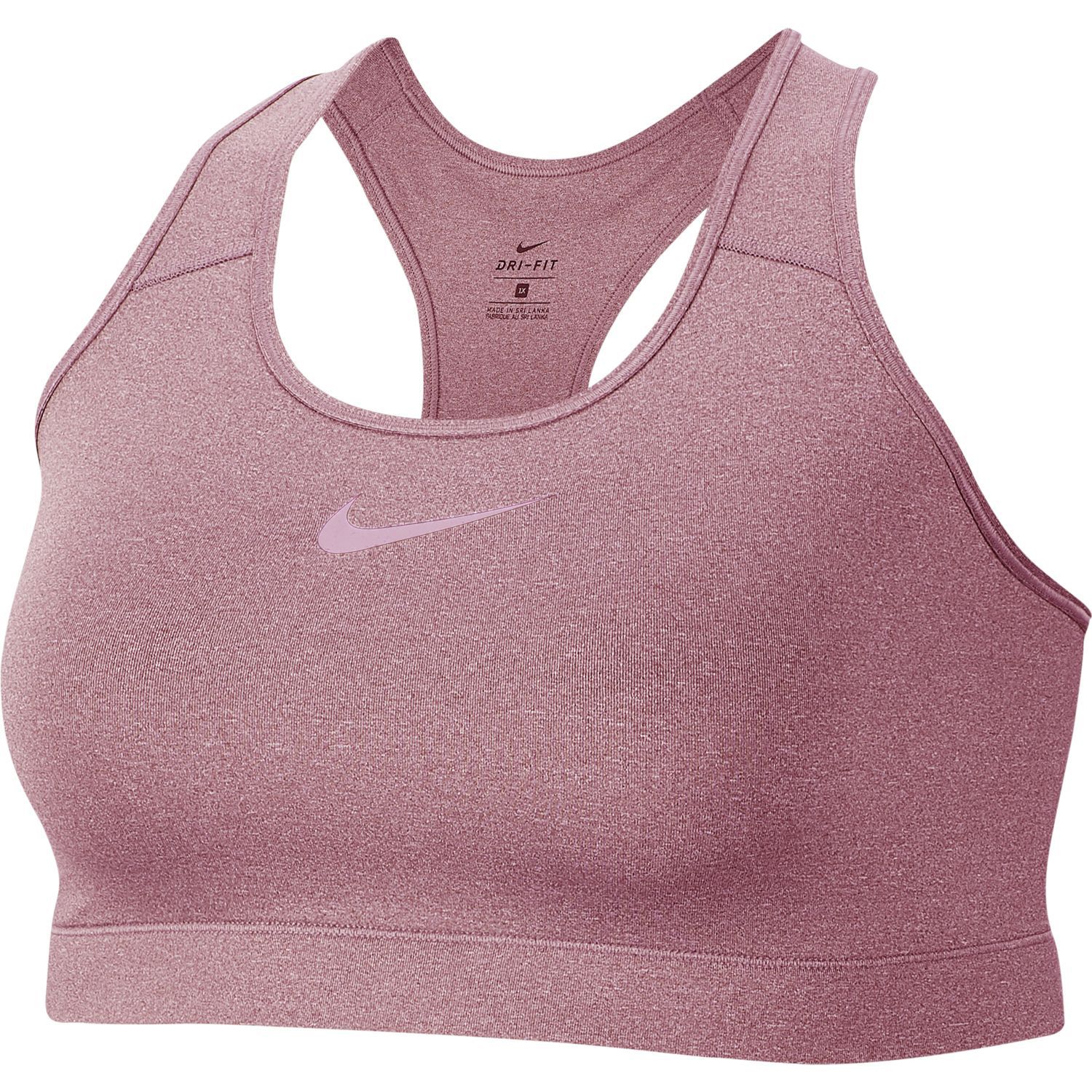 nike women's air medium padded strappy sports bra