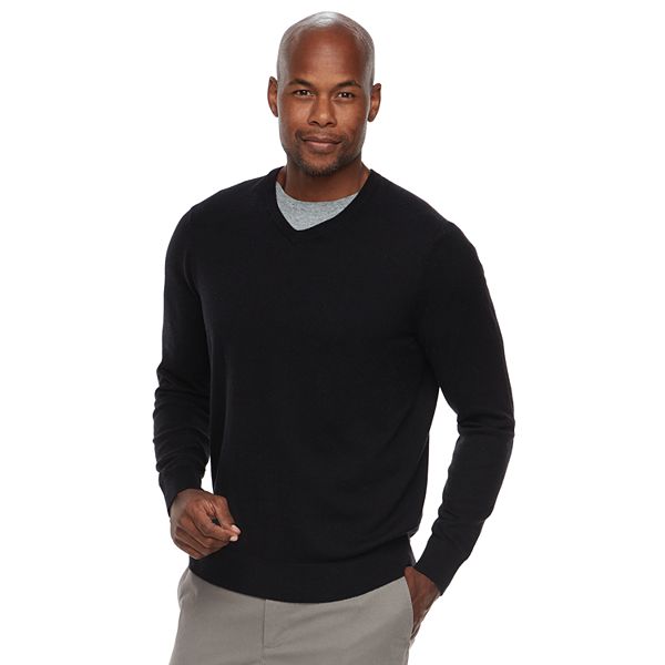 Men's Croft & Barrow® Classic-Fit 12gg V-Neck Sweater