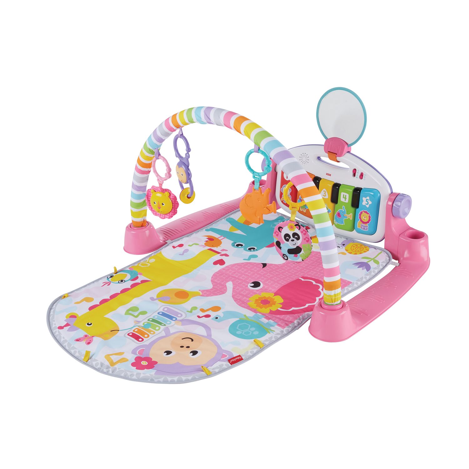 fisher price piano play mat pink