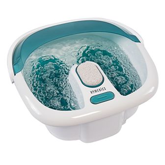 HoMedics Bubble Spa Elite Footbath with Easy-Tote Handle