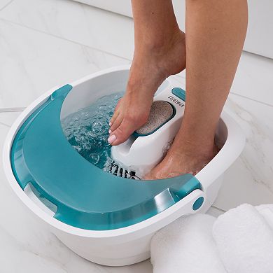 HoMedics Bubble Spa Elite Footbath with Easy-Tote Handle