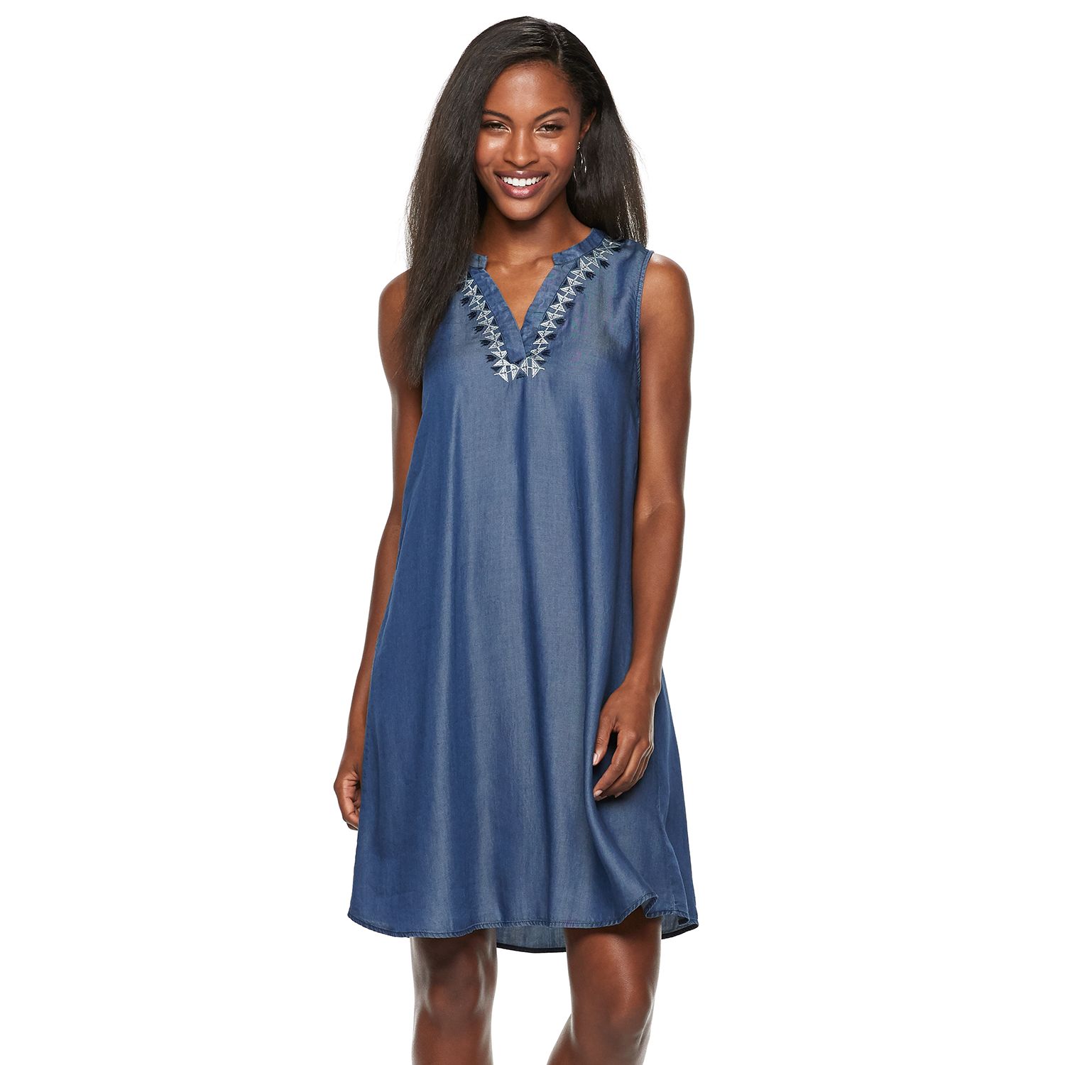 hope & harlow denim dress