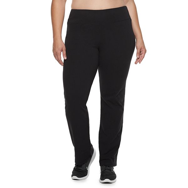 plus size straight leg joggers