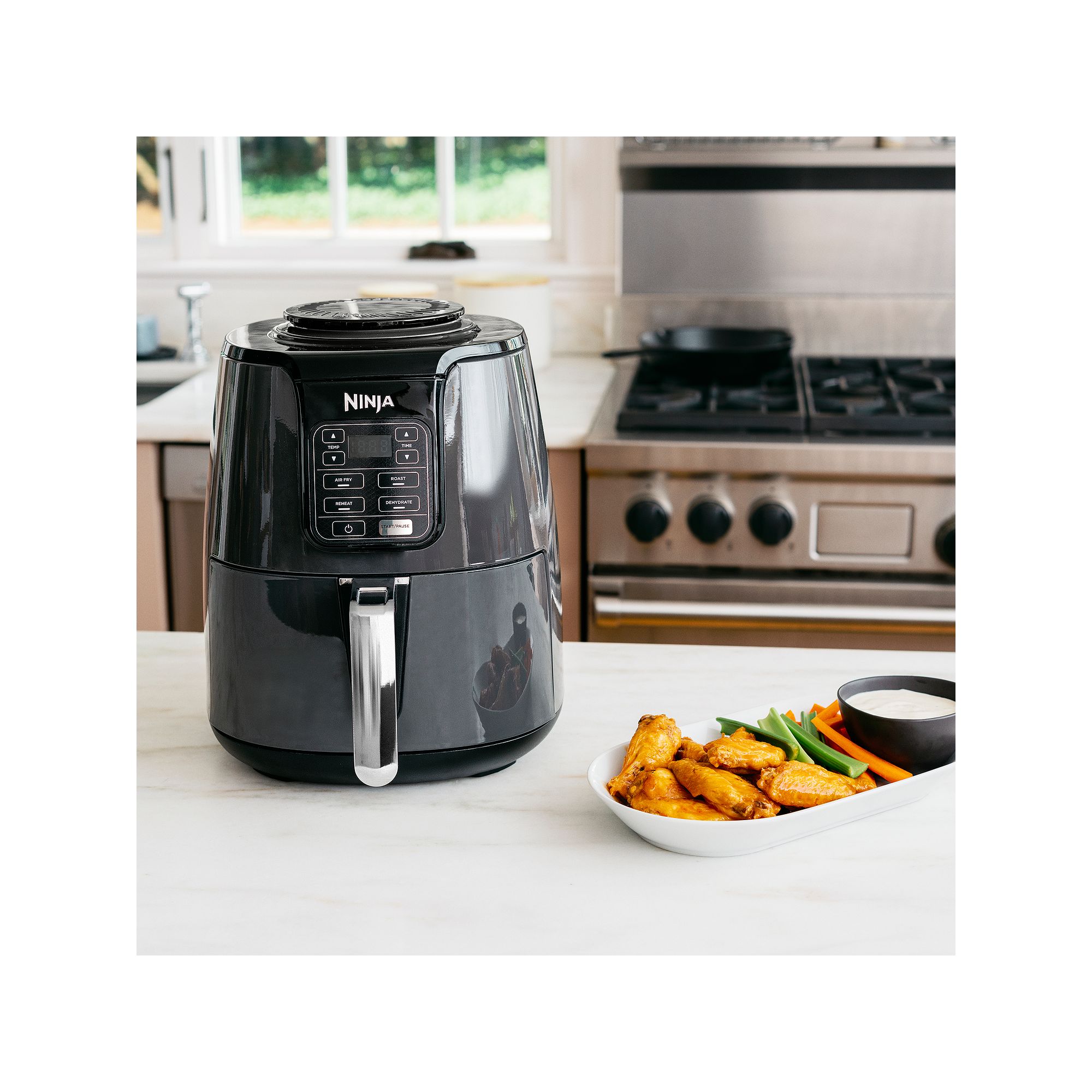 Ninja, Kitchen, Ninja 4 Quart Air Fryer With Roast Reheat Dehydrate