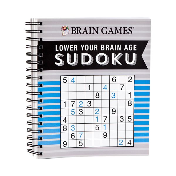 Lower Your Brain Age Sudoku Book By Publications International Ltd 