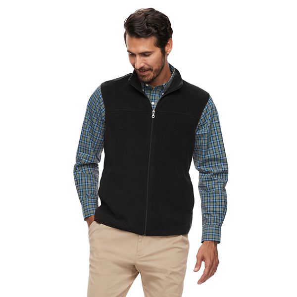 Men's Croft & Barrow® Arctic Fleece Classic-Fit Easy-Care Vest