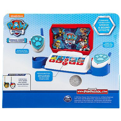 Paw Patrol Command Center & Walkie Talkies Set