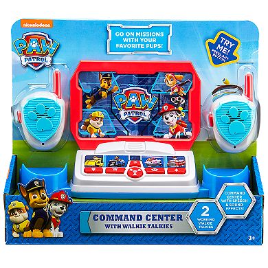 Paw Patrol Command Center & Walkie Talkies Set
