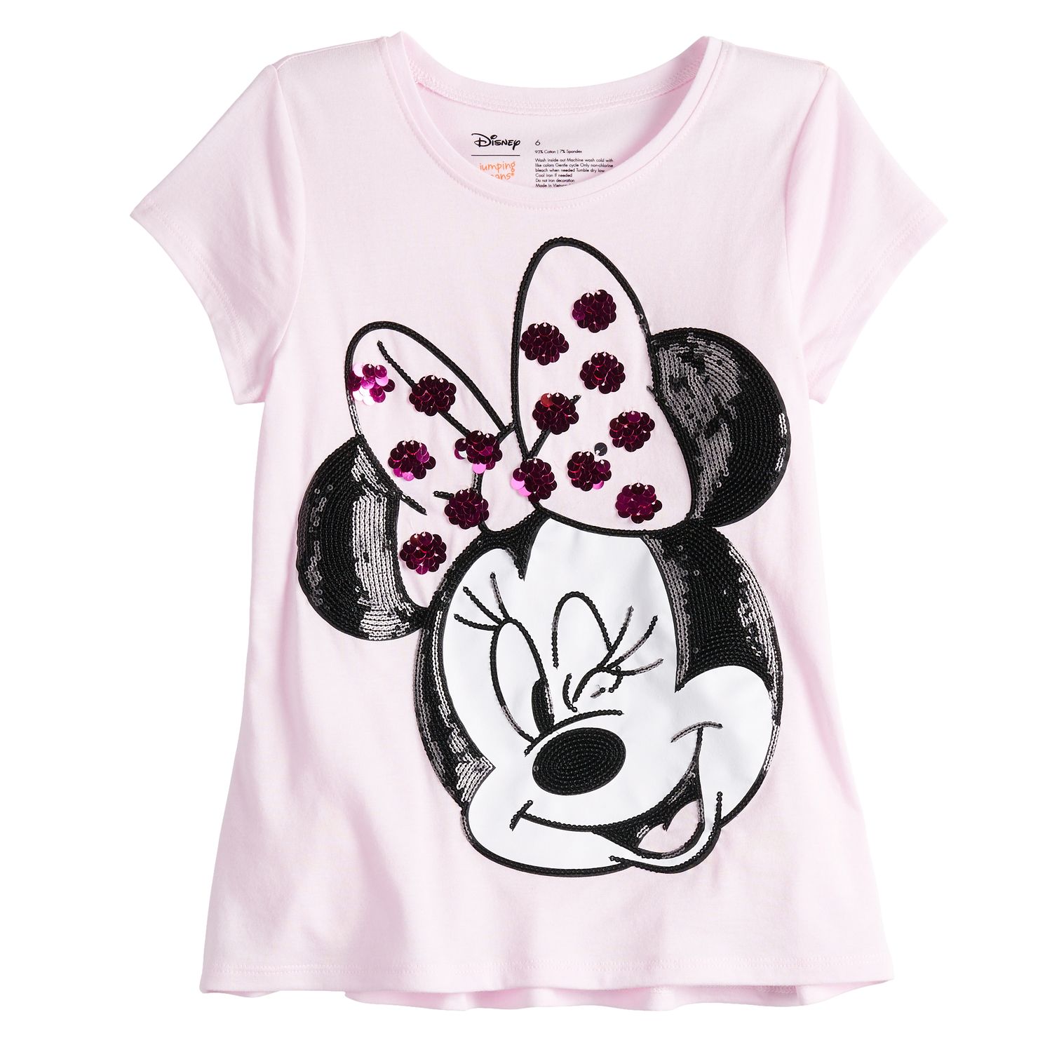 minnie mouse sequin shirt