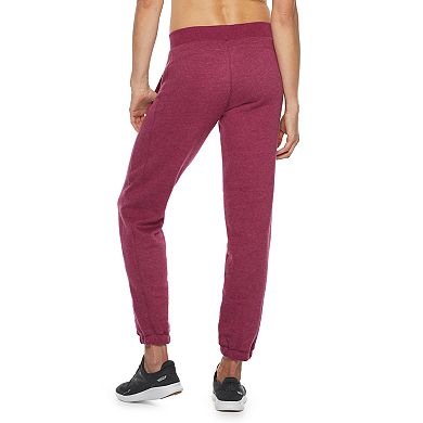Women's Tek Gear® Ultrasoft Fleece Banded-Bottom Mid-Rise Sweatpants