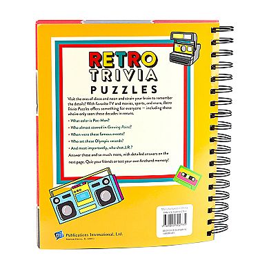 Retro Trivia Puzzles Book by Publications International, Ltd.