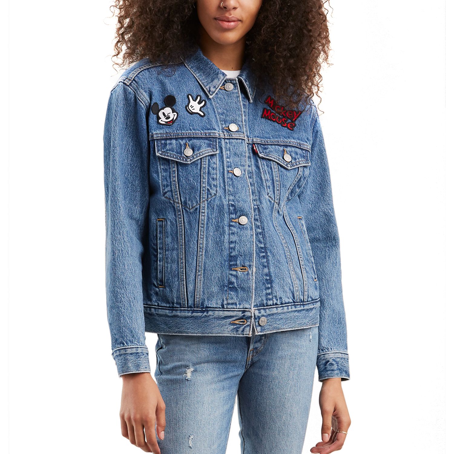 levi's mickey denim jacket