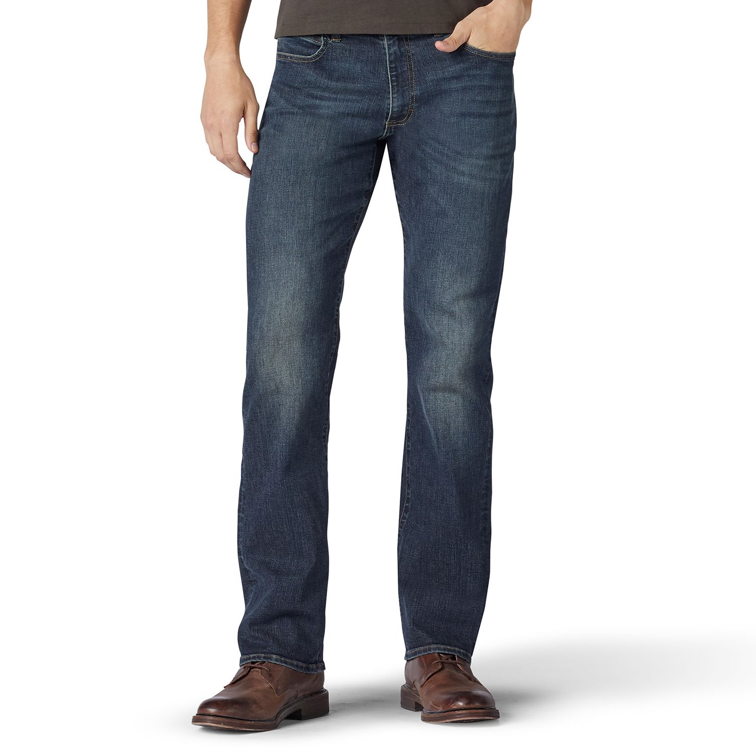 lee relaxed bootcut jeans mens