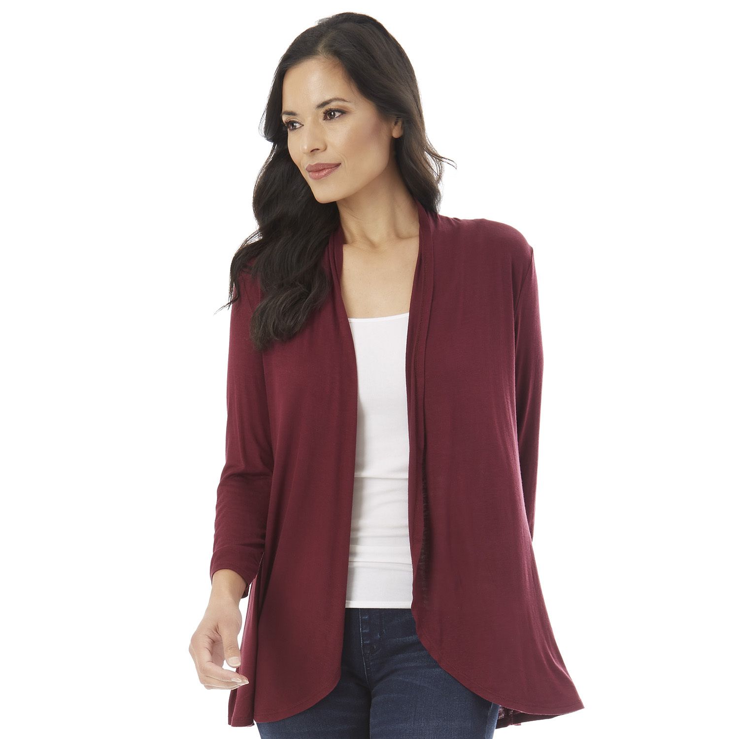 kohls womens red sweater