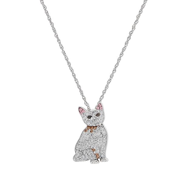 Jewels For Kitty Crystal AB Deluxe Cat Collar & Optional Pendant Charm