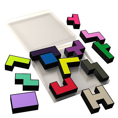 Brainwright Geobrix 3D Jigsaw Puzzle 14-piece Set